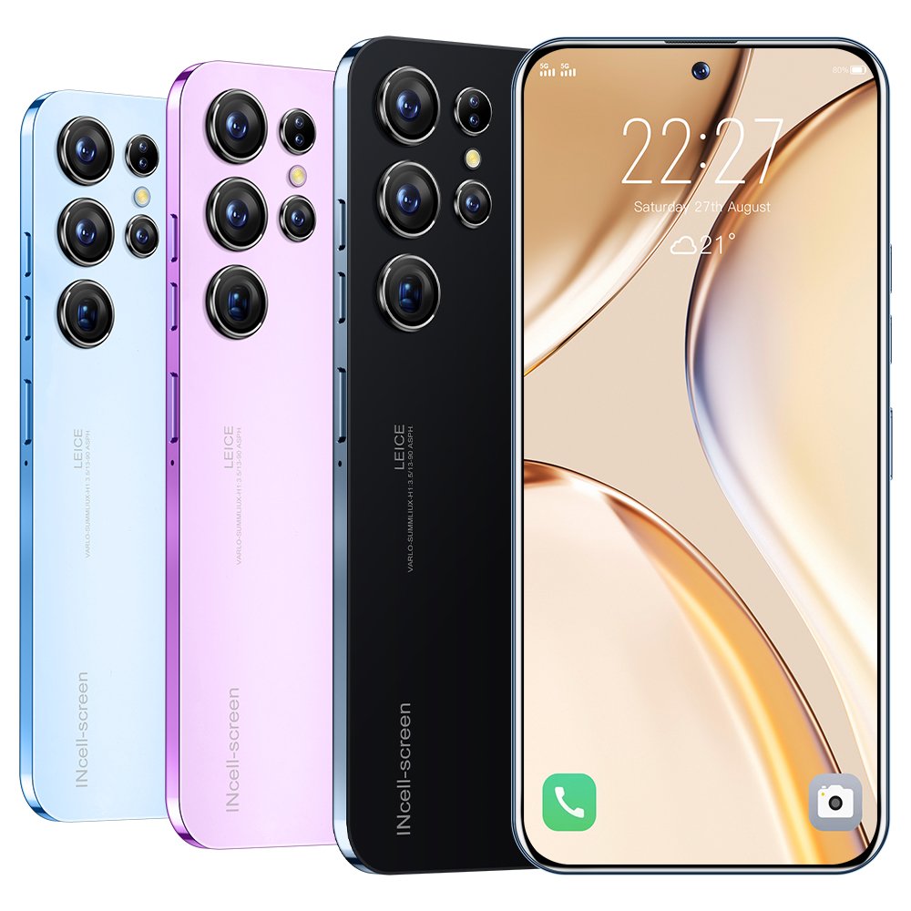 2024 celulares s24 ultra original 6.8 Inches 8gb+512gb Phone Smartphone Unlock Android Mobile Phones